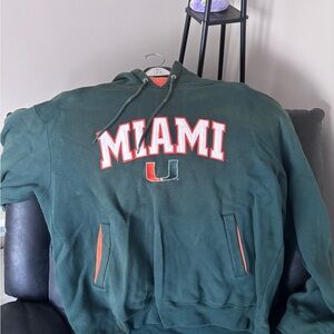 Champs Sports Green Hoodie Miami
